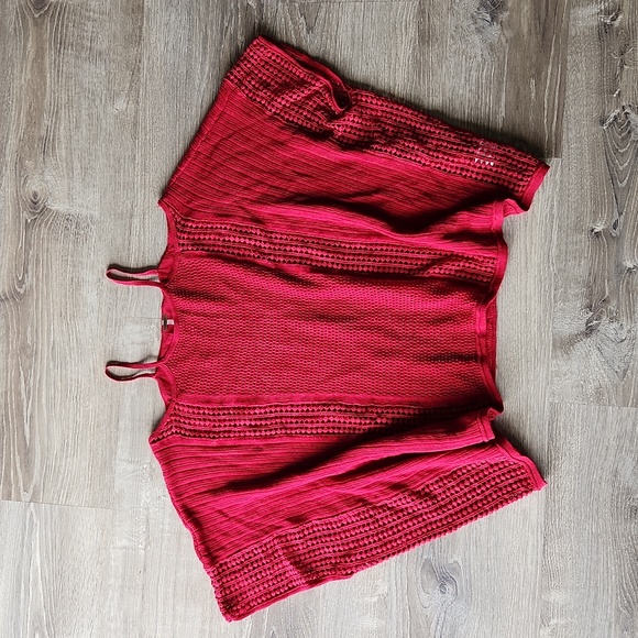 Free People Women's Echo Open Stitch Sweater Size M - Picture 3 of 6